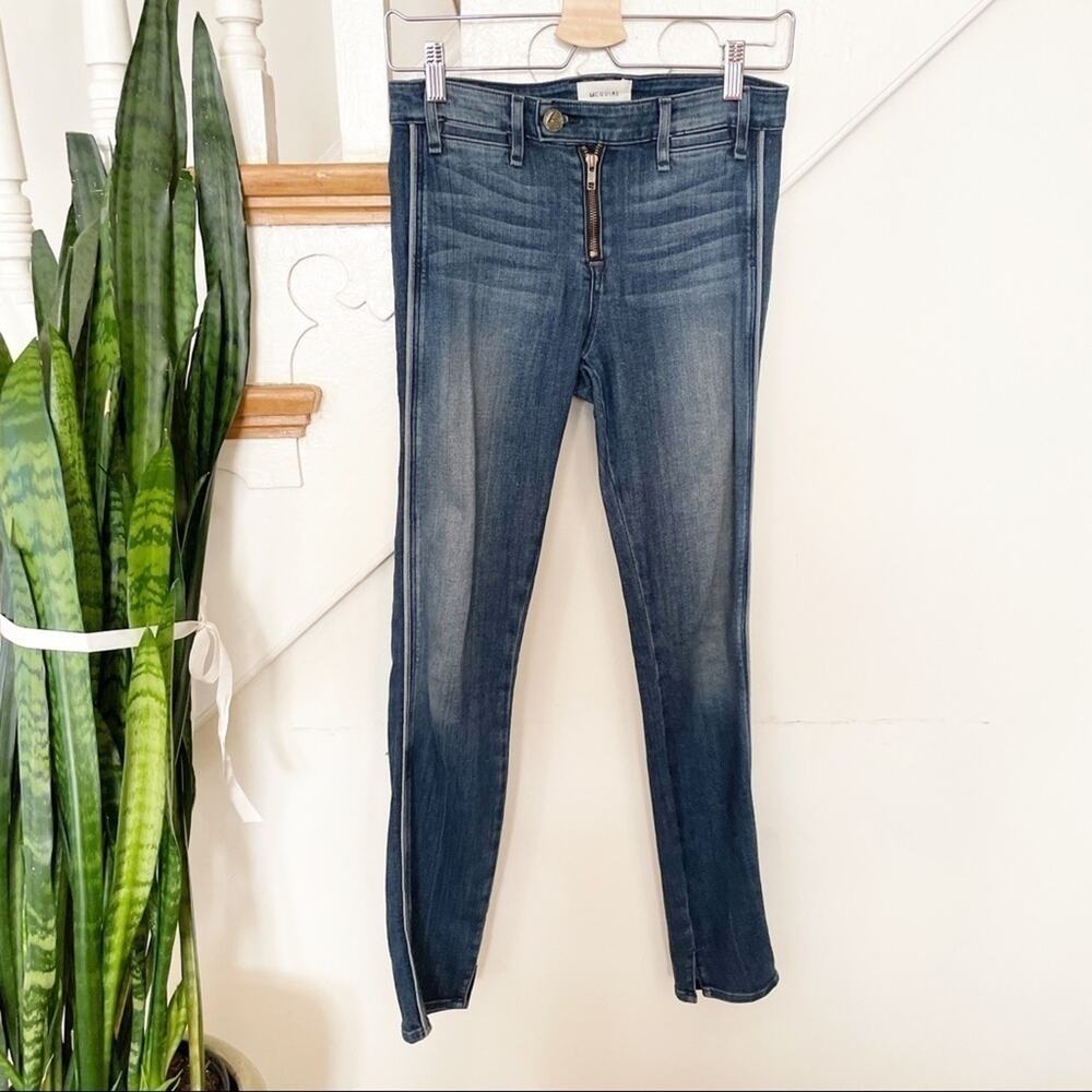 McGuire Denim Gotham Slim Zipper Fly Skinny Blue Jeans in Revel Revel Size 27